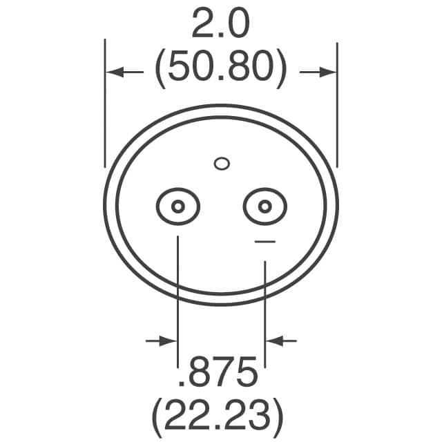 550C292T250BC2B Cornell Dubilier Electronics (CDE)  Condensateurs électrolytiques en aluminium